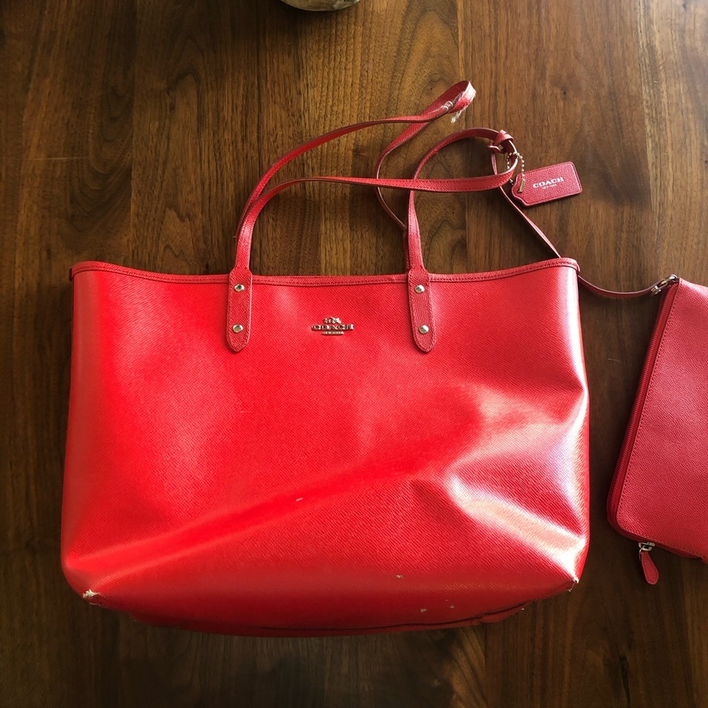 Coach Purse and Clutch
